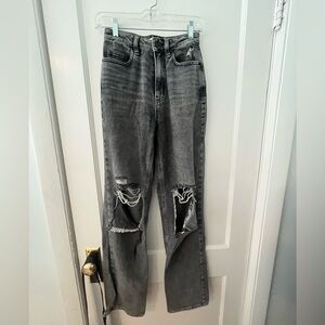 Black wash 90s boyfriend pacsun jeans